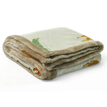 Load image into Gallery viewer, Wild Safari Natural &amp; Knitted Blanket
