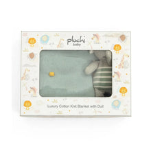 Load image into Gallery viewer, Cute As A Button Gift Bundle With Blanket &amp; Elephant Rattle (Set Of 2 )
