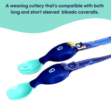 Load image into Gallery viewer, Handi Cutlery- Attachable Weaning Cutlery Set
