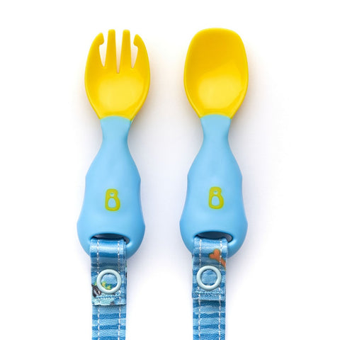 Handi Cutlery- Attachable Weaning Cutlery Set