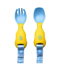 Load image into Gallery viewer, Handi Cutlery- Attachable Weaning Cutlery Set
