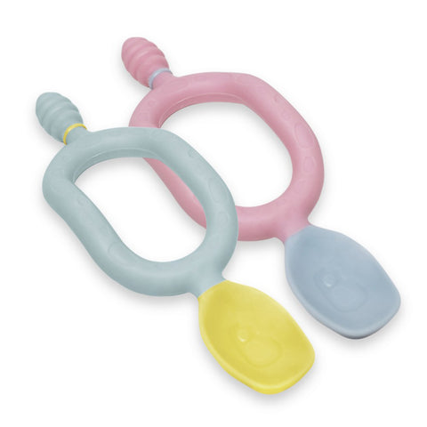 Multi Stage Baby Weaning Spoon & Dipper - Pack Of 2