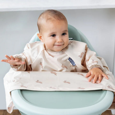 Long Sleeve Coverall Weaning Bib