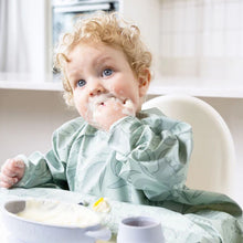 Load image into Gallery viewer, Stain &amp; Water Proof Long Sleeve Coverall Shirt Weaning Bib
