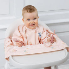 Load image into Gallery viewer, Stain &amp; Water Proof Long Sleeve Coverall Shirt Weaning Bib
