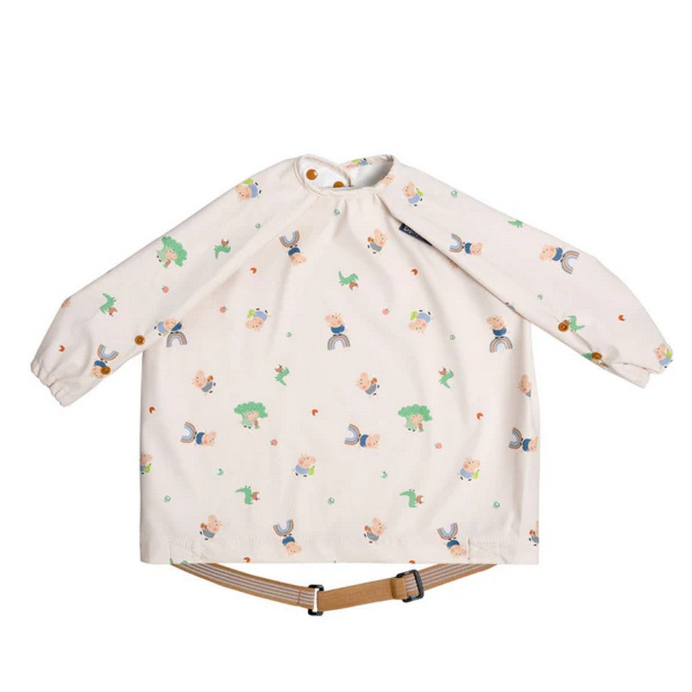 Stain & Water Proof Long Sleeve Coverall Shirt Weaning Bib