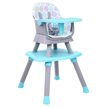 Load image into Gallery viewer, Grey 6 In 1 Multifunction Baby High Chair
