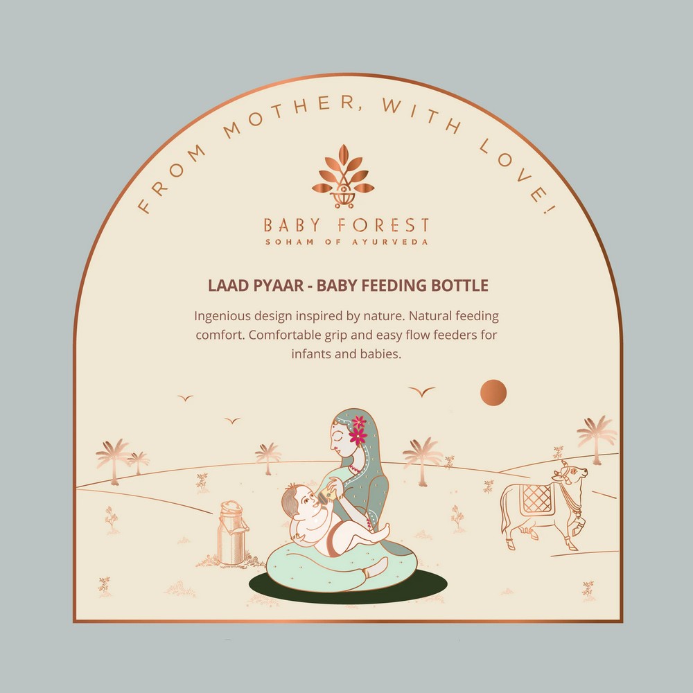 Laad Pyaar Baby Feeding Bottle - 150ml