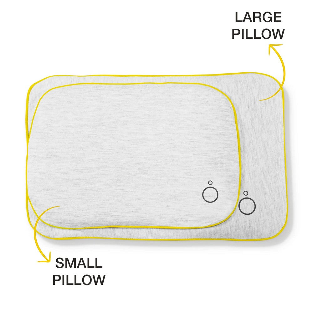 Omved Small Baby`s First Pillow Filled With Mustard Seeds & Aromatic Lavender Flower