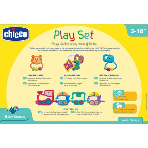 Chicco Baby Senses Rattle Gift Play Sets
