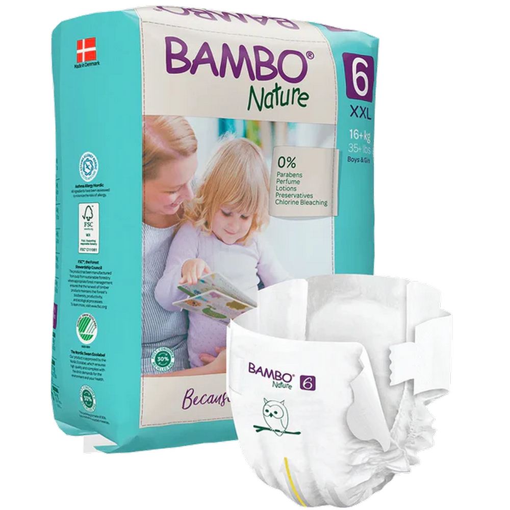 Size 6 Premium Baby Diapers - 20 Pieces (16+ kg)