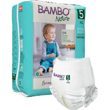 Load image into Gallery viewer, Size 5 Bambo Nature Pant Style Diapers - 19 Pants(11-17 kg)
