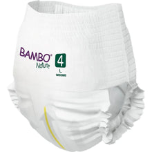 Load image into Gallery viewer, Size 4 Bambo Nature Pant Style Diapers - 20(7-14 kg)
