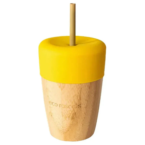 Yellow Bamboo Big Cup- 210 ml