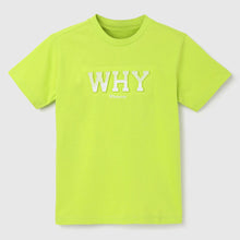 Load image into Gallery viewer, Neon Green Embossed Striped T-Shirt
