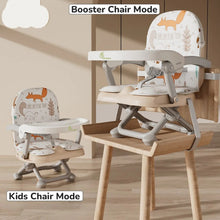 Load image into Gallery viewer, Candy Pop Booster Chair With 4 Level Height Adjustment, Light Weight &amp; Travel Friendly
