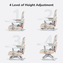 Load image into Gallery viewer, Candy Pop Booster Chair With 4 Level Height Adjustment, Light Weight &amp; Travel Friendly
