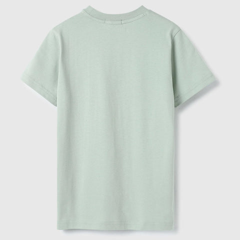 Green Benetton Regular Fit Solid T-Shirt