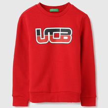 Load image into Gallery viewer, Red United Colors Of Benetton Printed Sweatshirts
