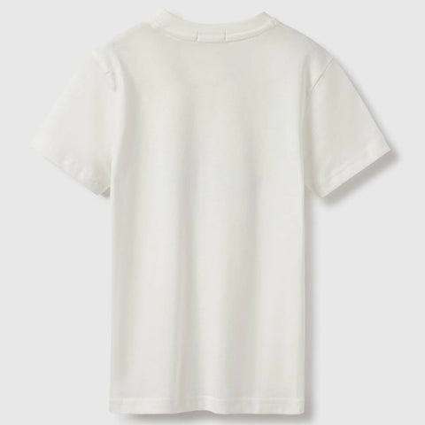 White UCB Regular Fit T-Shirt