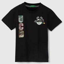 Load image into Gallery viewer, Black United Colors Of Benetton Printed T-Shirt
