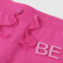 Load image into Gallery viewer, Pink Benetton Embossed Regular Fit Joggers
