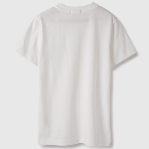 White Short Sleeves Cotton T-Shirt