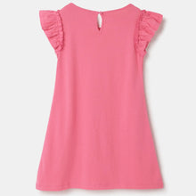 Load image into Gallery viewer, Pink Benetton Regular Fit Solid Cotton Dress
