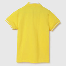 Load image into Gallery viewer, Yellow Classic Johnny Collar Polo T-Shirt
