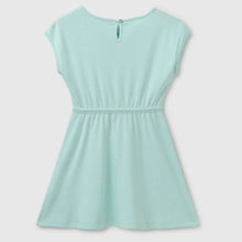 Load image into Gallery viewer, Mint Round Neck A-line Cotton Dress
