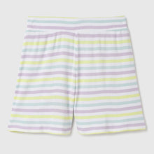 Load image into Gallery viewer, Multicolor Striped Elasticated Waist Shorts
