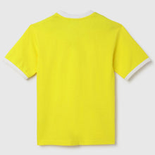 Load image into Gallery viewer, Yellow Half Sleeves Cotton T-Shirt

