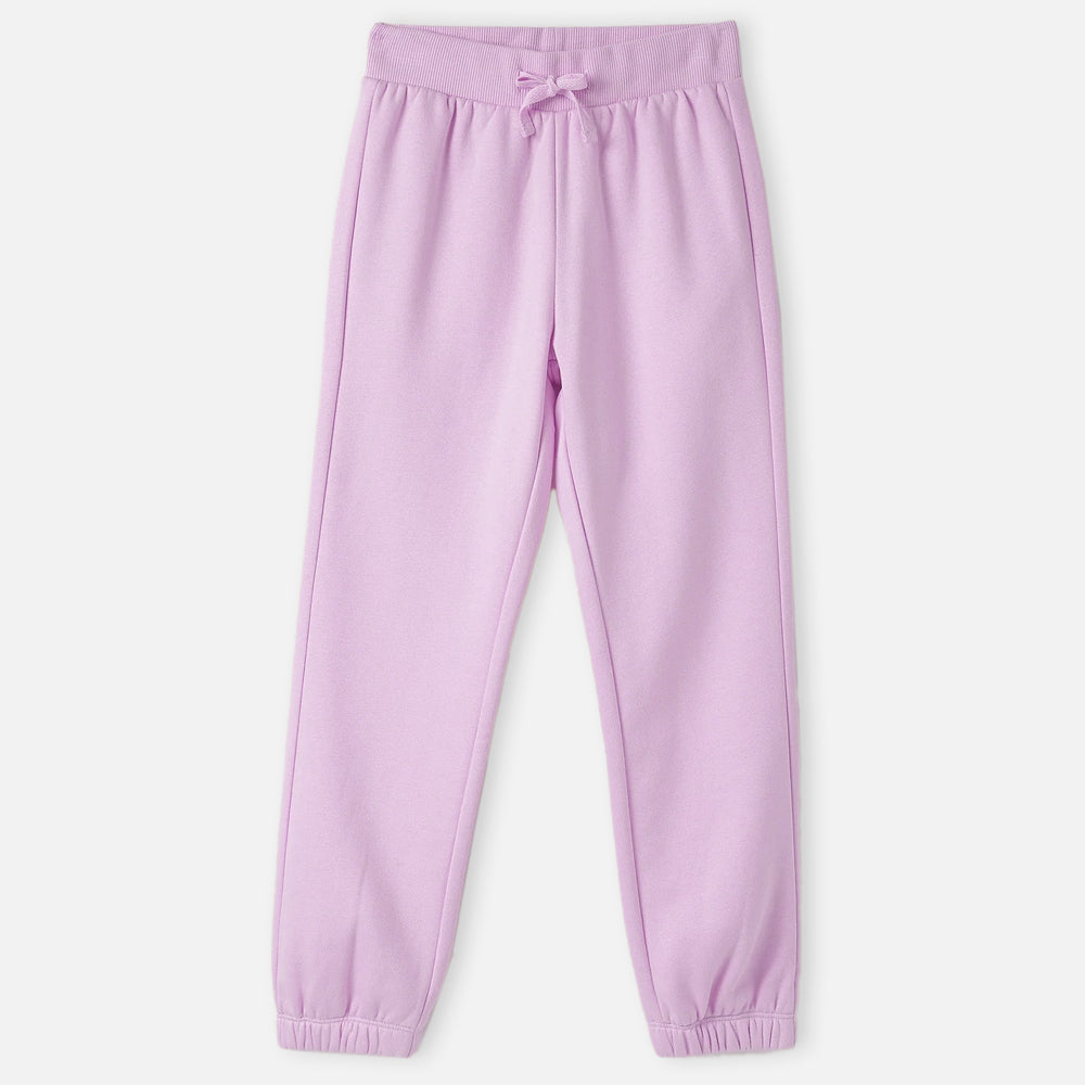 Lavender United Colors Of Benetton Winter Regular Fit Trousers