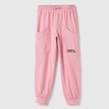 Load image into Gallery viewer, Pink Benetton Embossed Regular Fit Joggers
