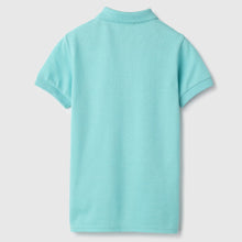 Load image into Gallery viewer, Green Regular Polo Neck Solid T-Shirt
