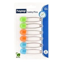 Load image into Gallery viewer, Multi Color Safety Pins - Pack Of 6 (Color May Vary)
