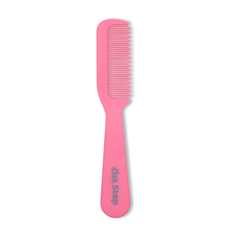 Pink Soft Gentle Comb And Brush Grooming Set