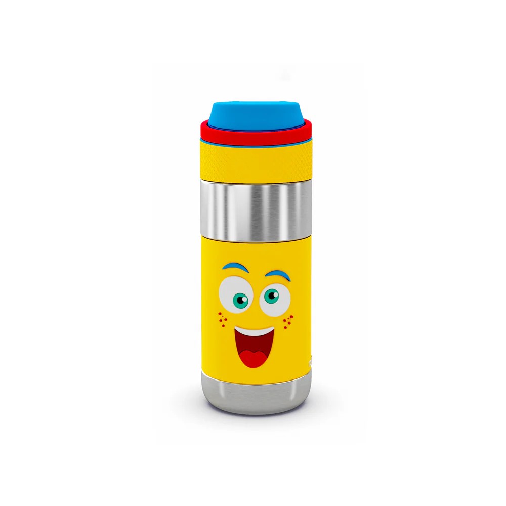 Yellow Clean Lock Insulated Stainless Steel Bottle