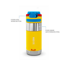 Load image into Gallery viewer, Yellow Clean Lock Insulated Stainless Steel Bottle

