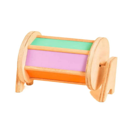 Wooden Rotating Drum