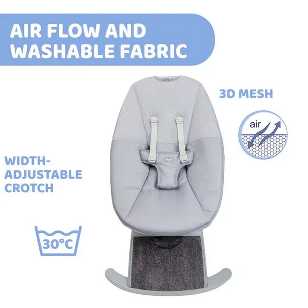 Chicco Comfy Wave Baby Automatic Bouncer With 8 Soothing Movements & 5 Speeds