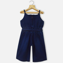 Load image into Gallery viewer, Denim Jumpsuit With Pocket Belt
