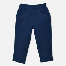Load image into Gallery viewer, Blue Elasticated Waist Pants
