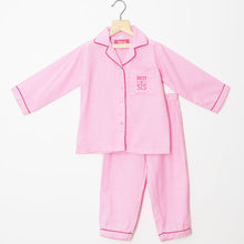 Load image into Gallery viewer, Pink Best Sis On Pocket Nightwear
