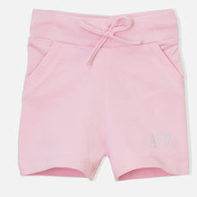 Load image into Gallery viewer, Pink &amp; Black Rib Waist Shorts
