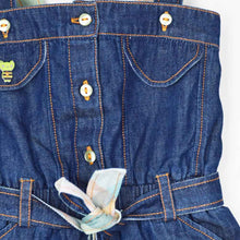 Load image into Gallery viewer, Blue Denim Dungaree
