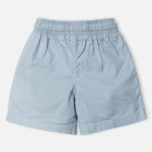 Load image into Gallery viewer, Elasticated Waist Cotton Shorts- Blue
