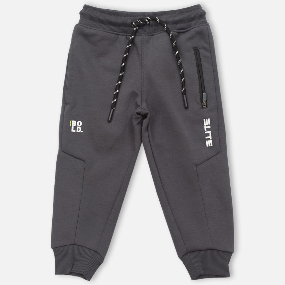 Grey Regular Fit Joggers