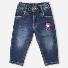 Load image into Gallery viewer, Navy Blue Denim Pant
