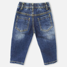 Load image into Gallery viewer, Navy Blue Denim Pant
